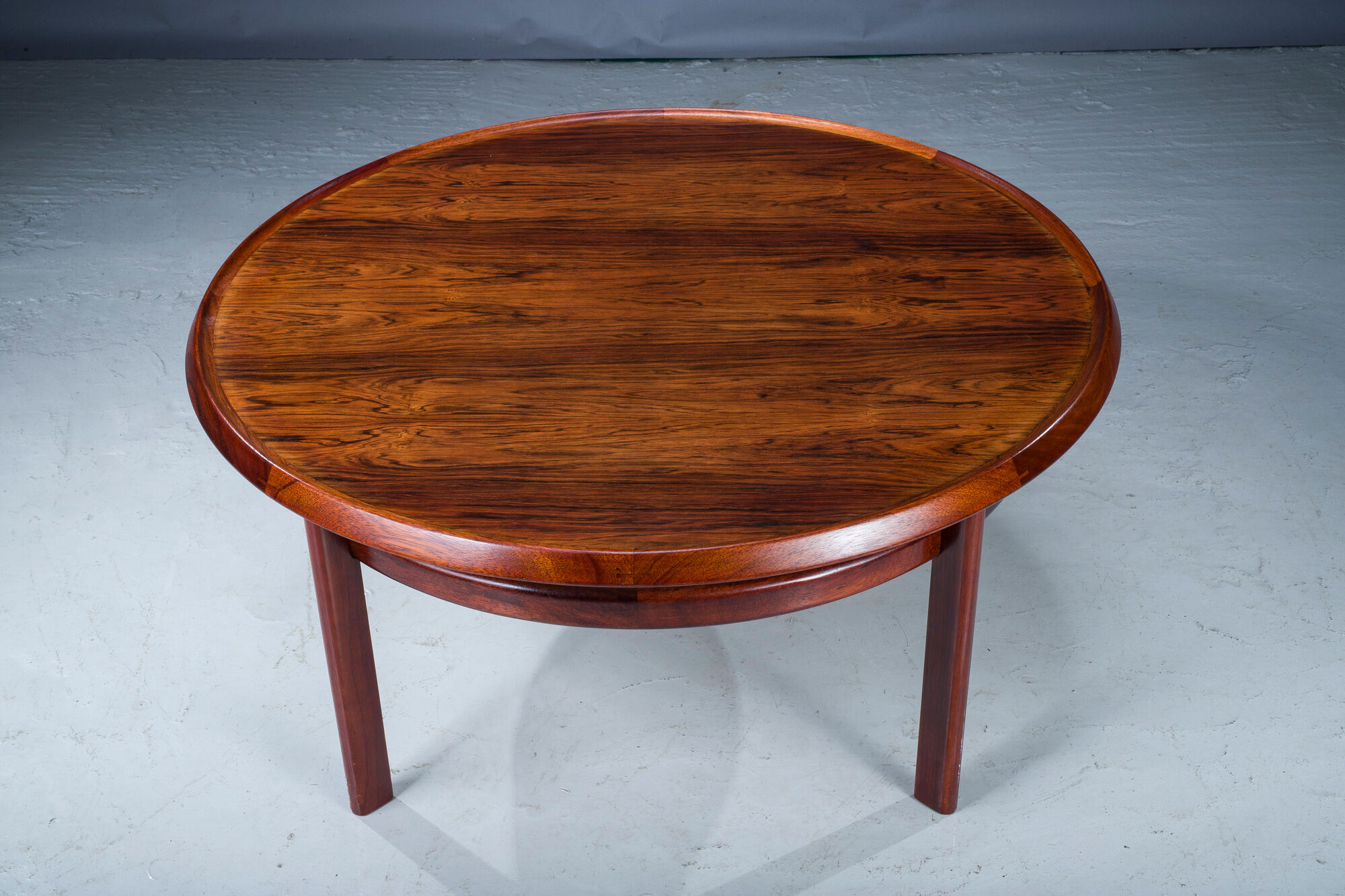 Mid-Century Rosewood Coffee Table by Torbjørn Device for Bruksbo, 1960s