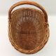 Panier de courses en osier une anse