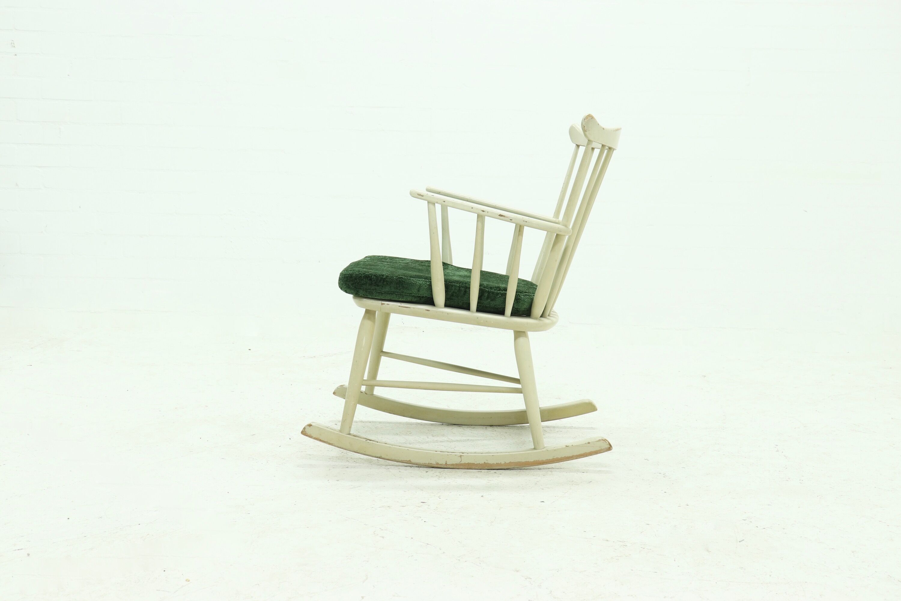 Vintage Model 181 Farstrup Møbler Rocking Chair 1960s