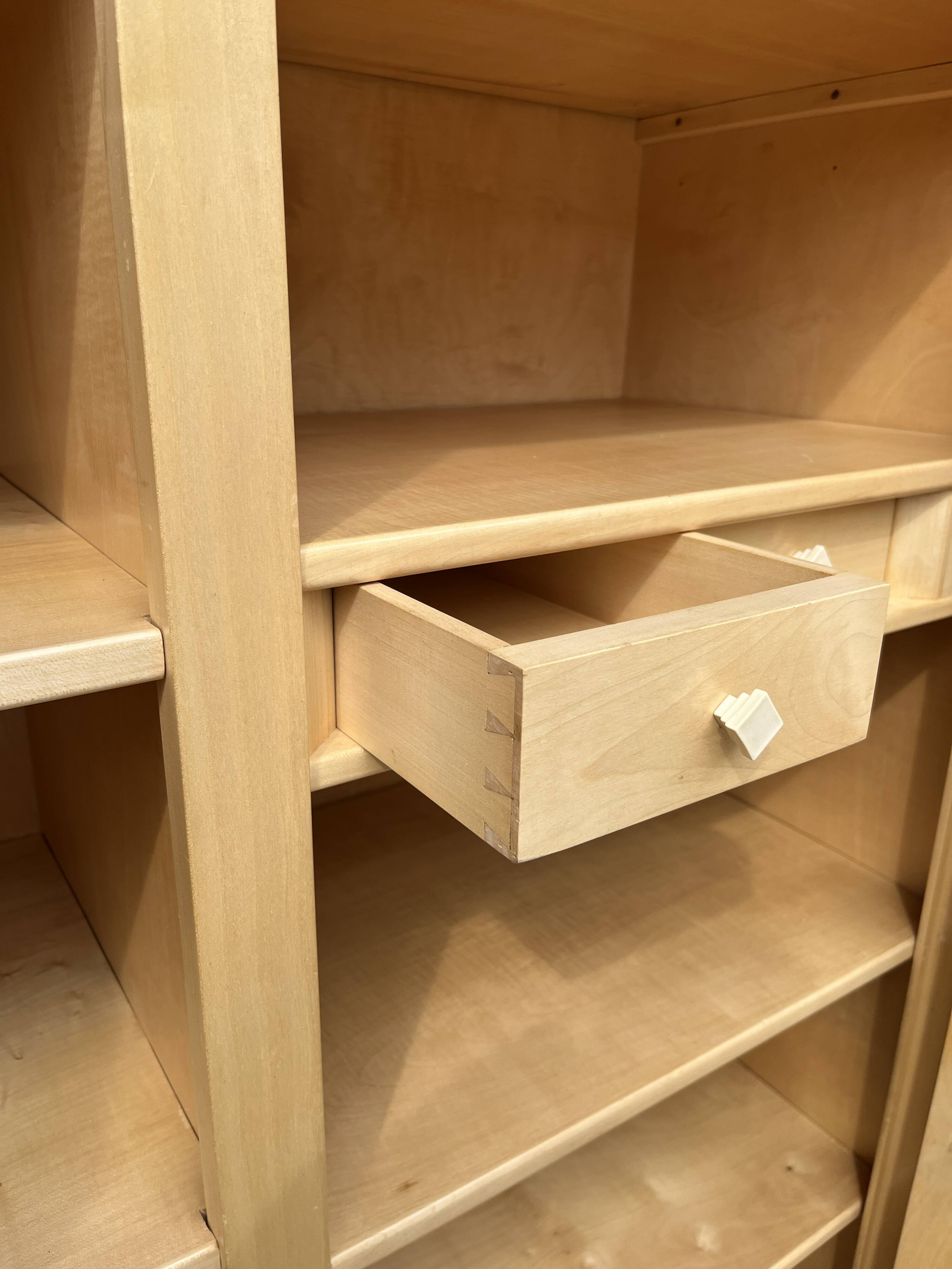 2-door wardrobe by maison jansen