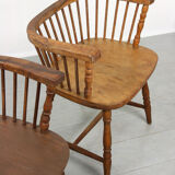 Antique Winsdor low back Chairs, set of 2