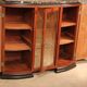 Art Deco 1930 walnut display cabinet