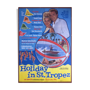 Affiche cinéma Holiday in Saint-Tropez