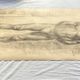 Large drawing of a man signed around 1943 pencil on paper dimensions: height -120cm-