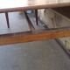 Table de ferme en noyer époque 19eme