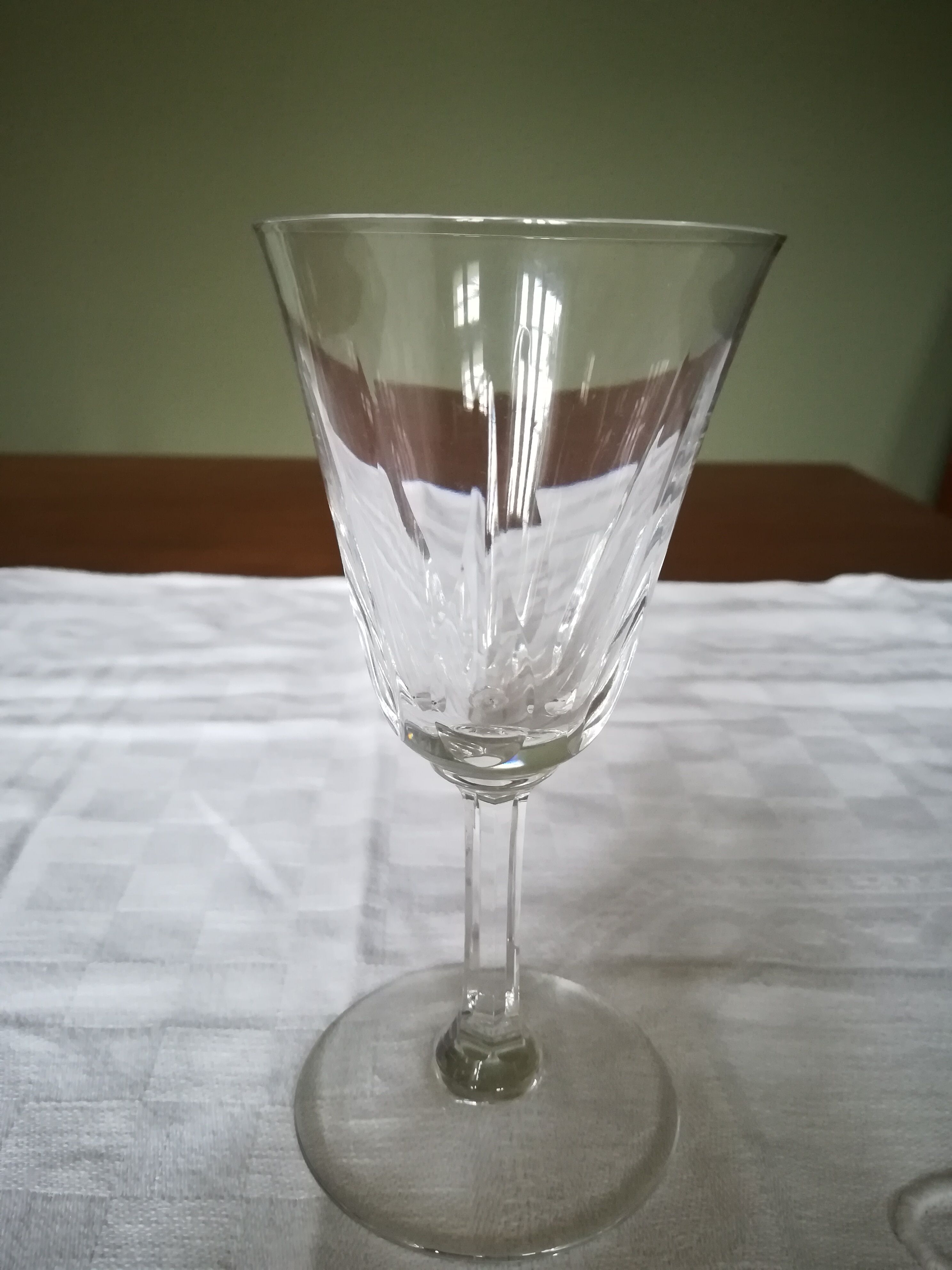 Verre cristal St Louis - modèle cerdagne