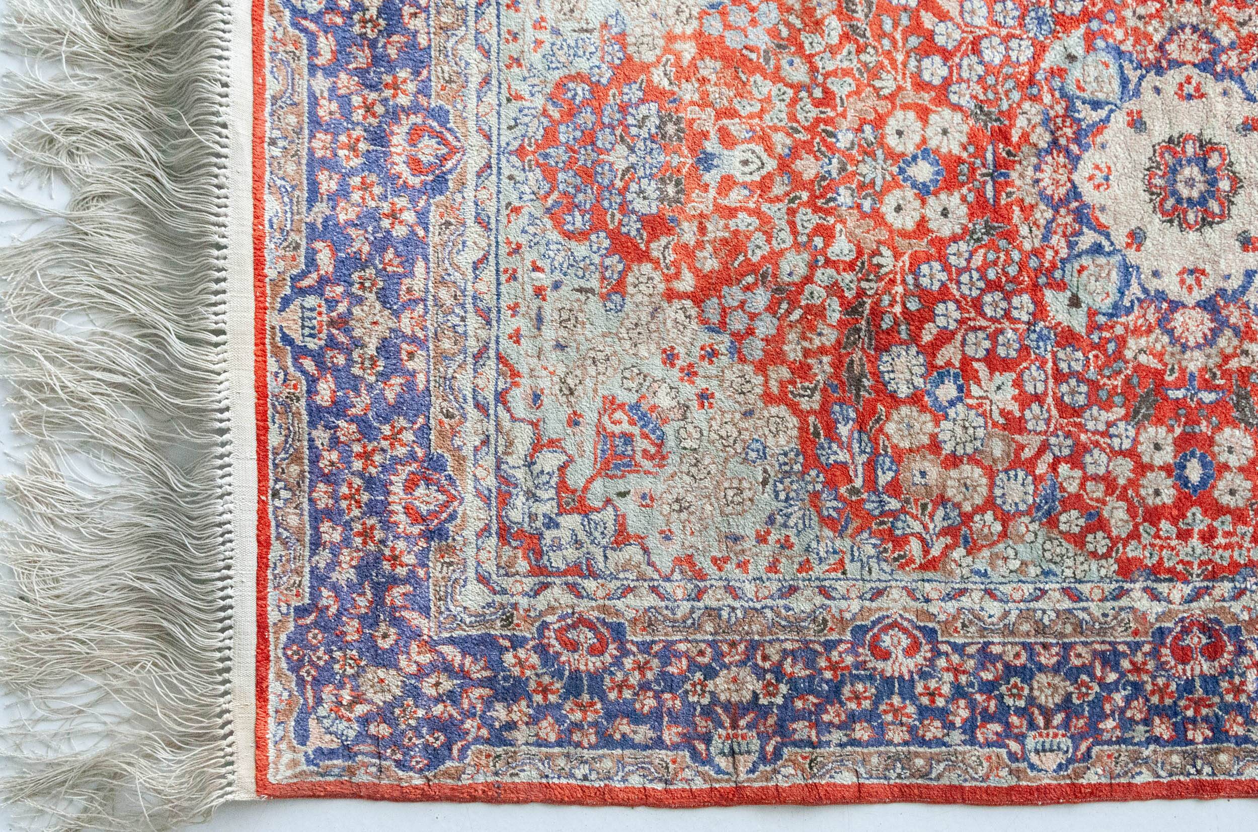 Ghoum Hand Woven Silk - Vintage Rug