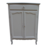 Small buffet, reimagined storage unit in beige.