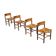 Set of 4 chairs Dordogne model from Sentou