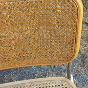 Set of 3 Cesca B32 chairs by Marcel Breuer