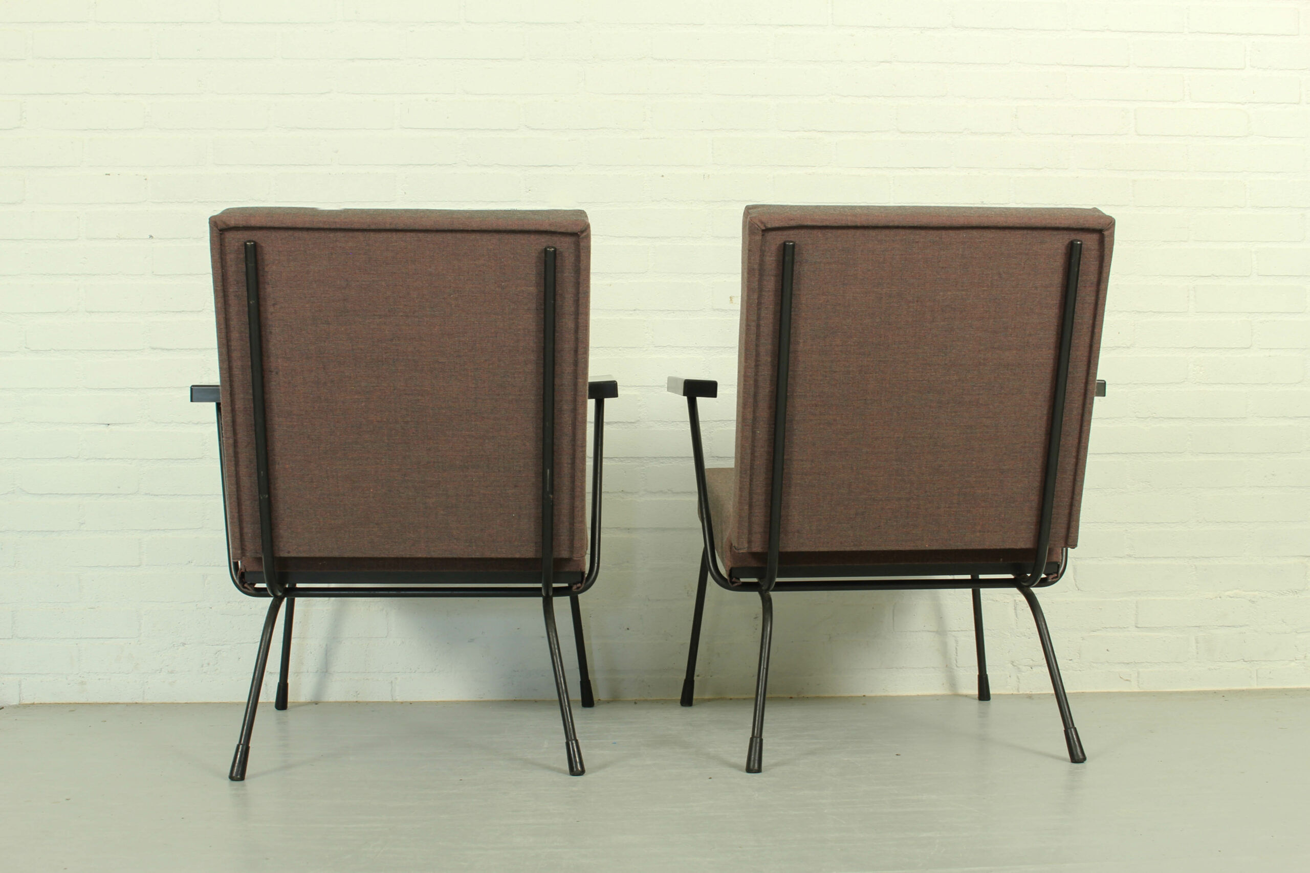 Set of 2 1407 armchairs by Wim Rietveld for Gispen