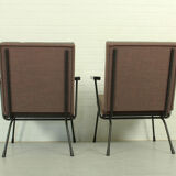 Set of 2 1407 armchairs by Wim Rietveld for Gispen