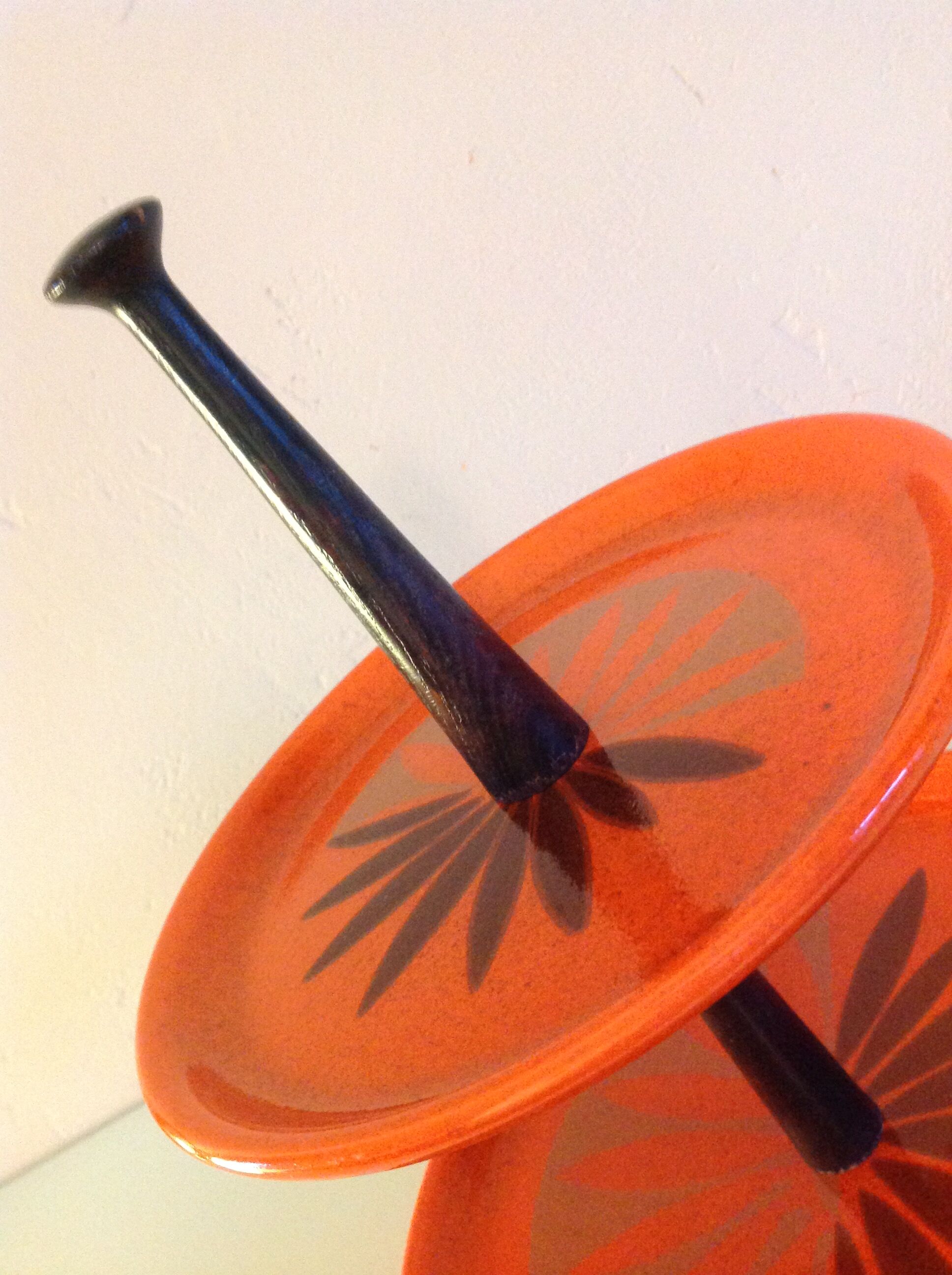 Servant of table vintage ceramic 60-70s