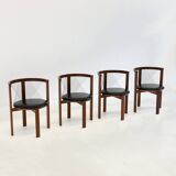 Set of Tranekær String chairs by Niels Jørgen Haugesen