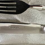 Box set for 3 silver-plated cutlery 800 old Solingen hallmark