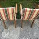 Pair of bridge armchairs from the 1950s – Bent wood