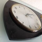 Flash Transistor/ vintage 50-60s black formica clock