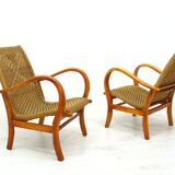 Chaises en corde vintage, 1970