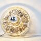 Glass wall light by Peil and Putzler, 1970s
