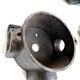 BLACK ENAMELLED TOLE WALL LAMP 1940 LEGRAND Ø 25 CM