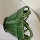 Vintage green glazed ceramic planter / cache-pot, Meyssac