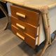 Rattan desk around 1970
