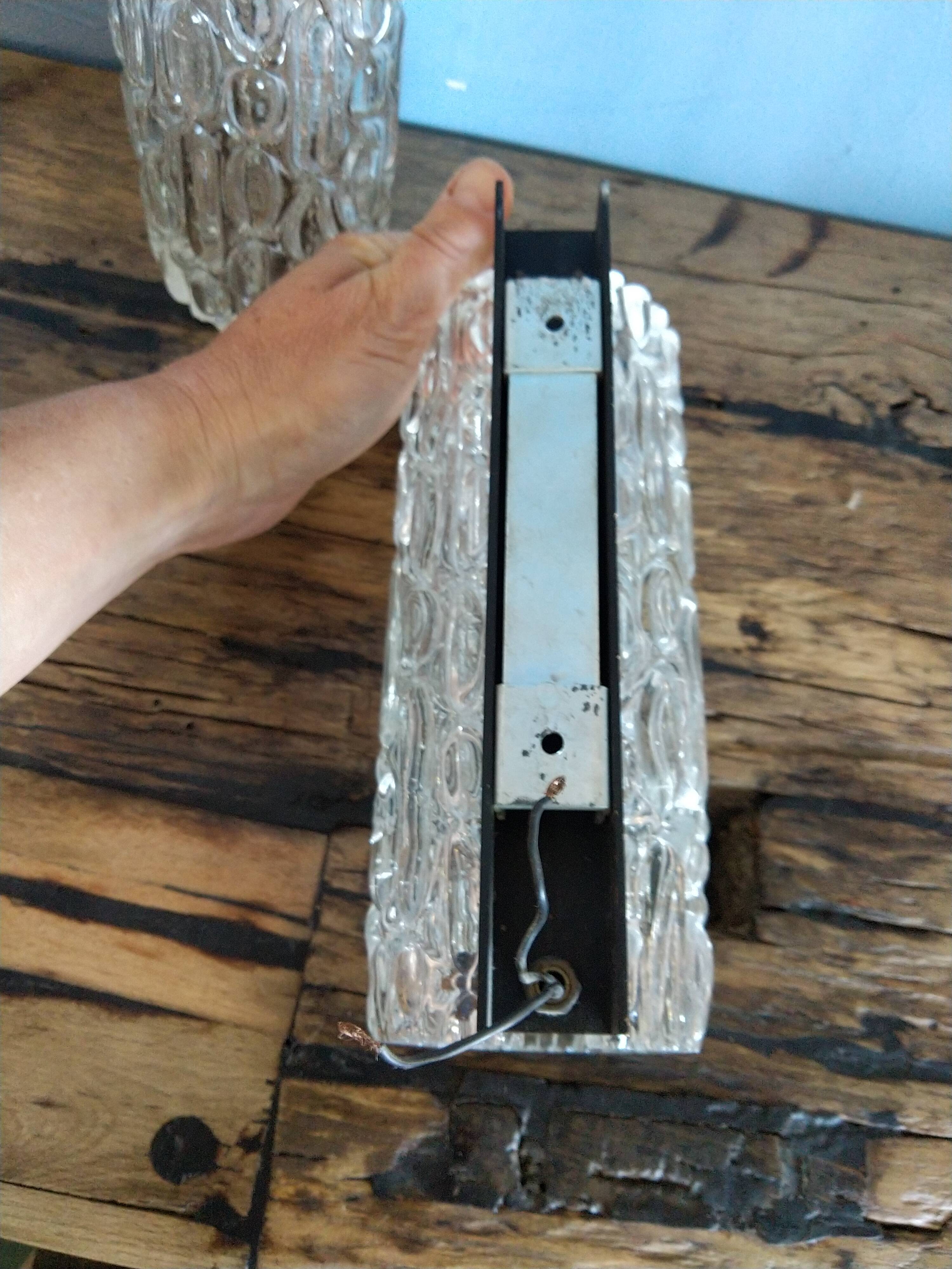 Pair of wall lamps 50s