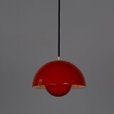 Paire de 2 suspensions vintage Flowerpot de Verner Panton, Louis Poulsen