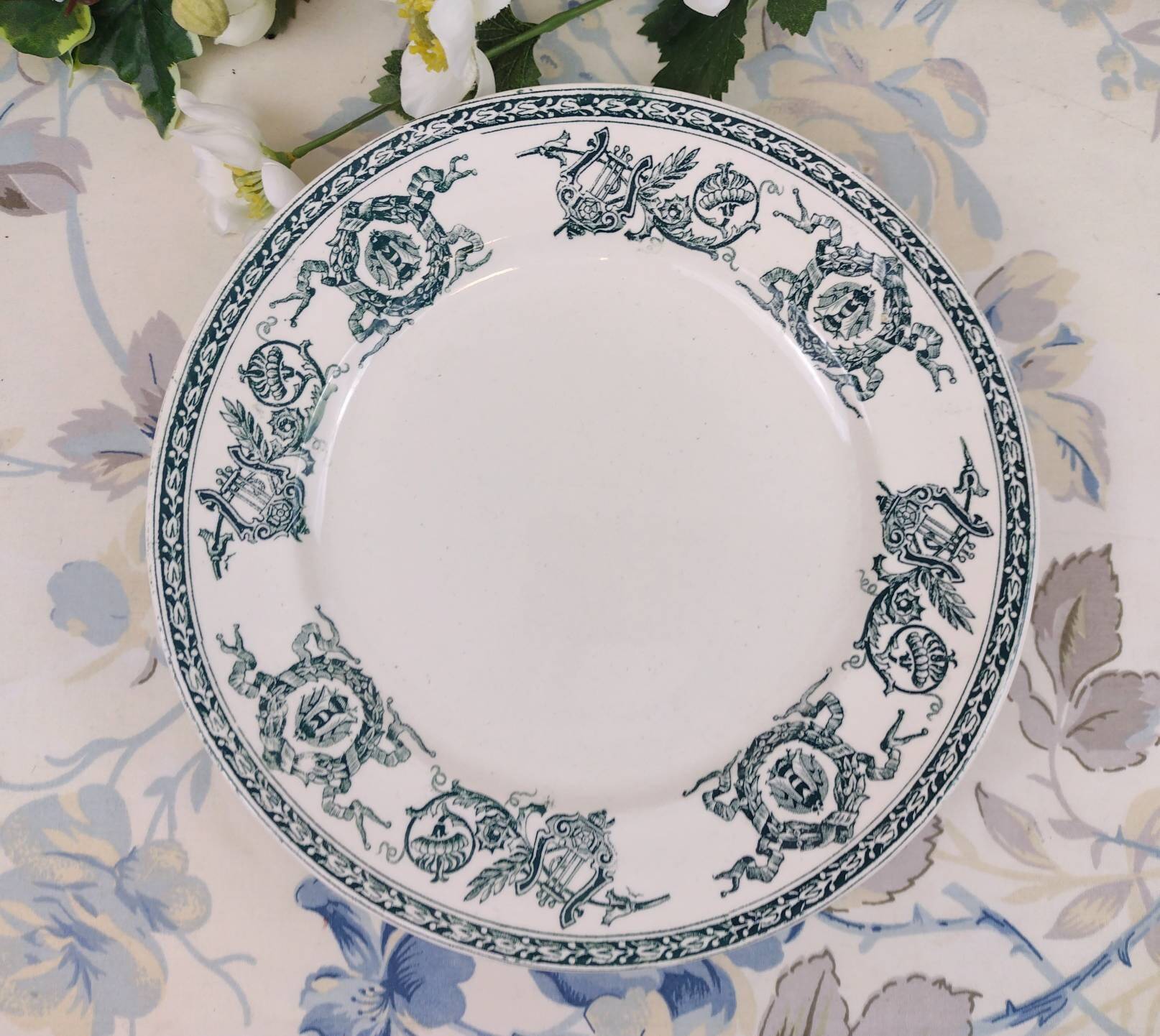 Longwy foot shower plate "Talma" model