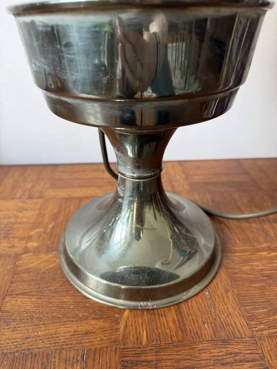 Art Nouveau electric oil lamp made in England, model Alladin 23