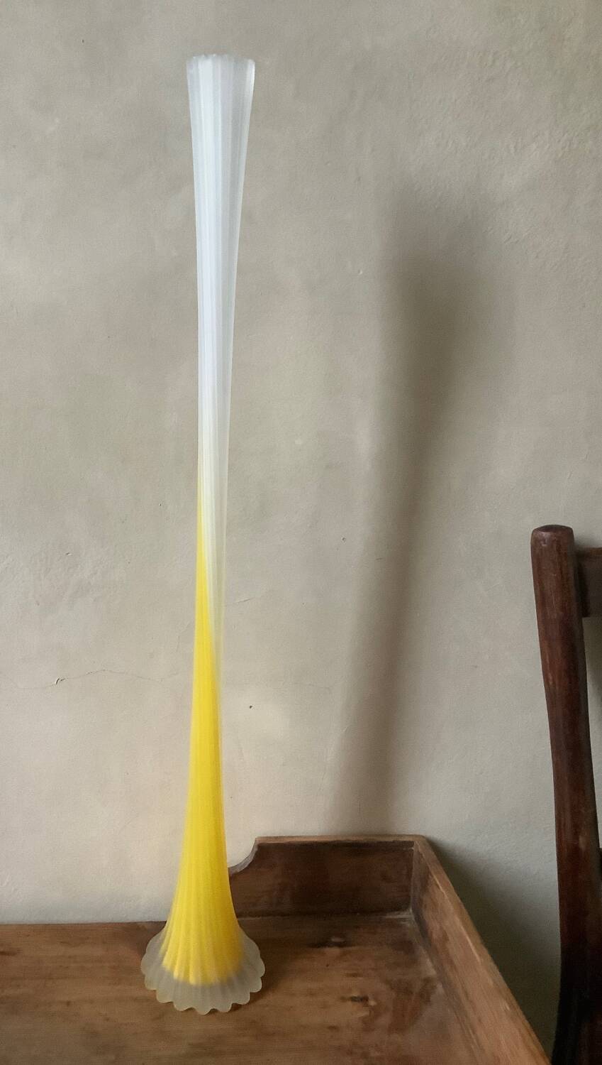 Large vintage soliflore vase