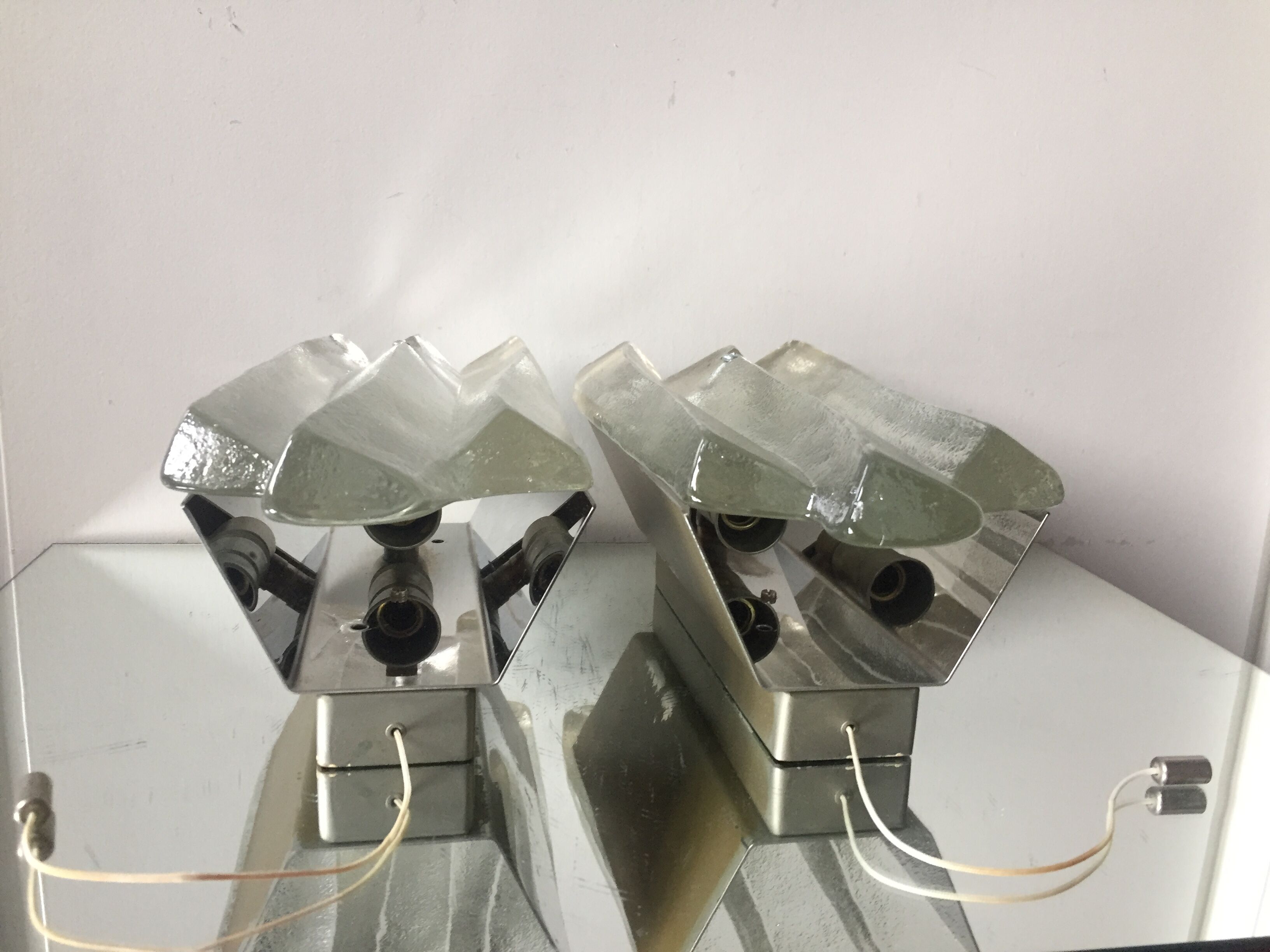 Pair of sconces by  J.T. Kalmar Austria