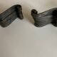 Set of 11 knife holders in beaten iron Provence 1950
