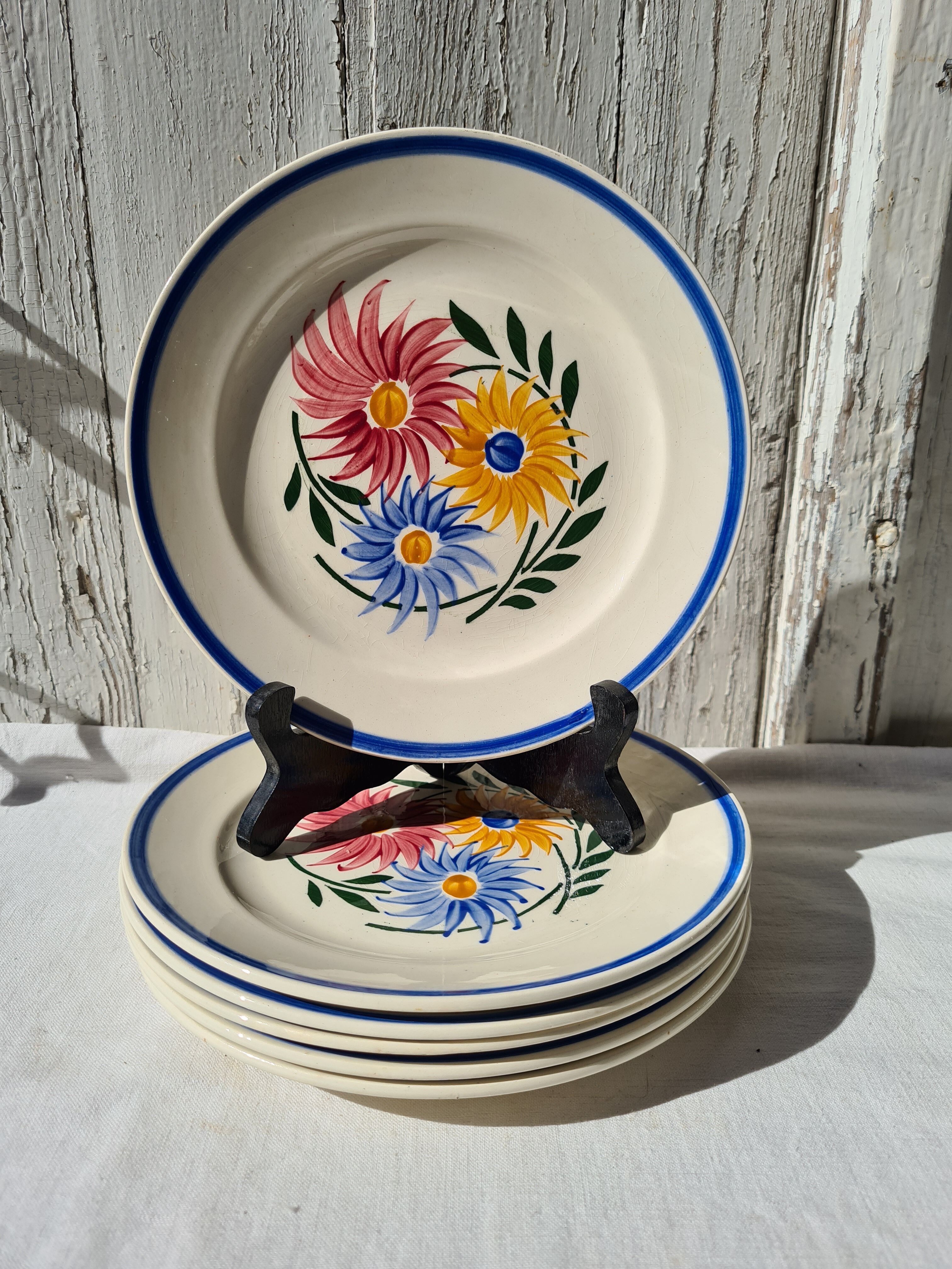 Serie dessert plates Sarreguemines