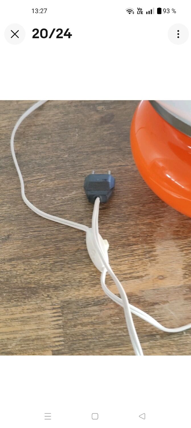 Murano Glass Table Lamp Attributed to Carlo Nason for Mazzega