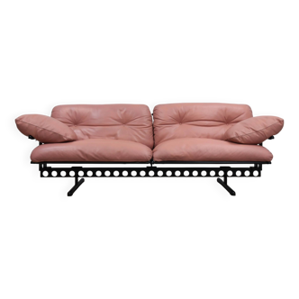 "Ouverture" leather sofa by Pierluigi Cerri for Poltrona Frau, 1980s