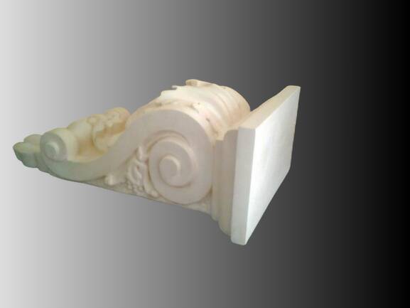 Wall light, console, corbel, staff support, wall art decor