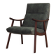 Fauteuil en teck, design danois, années 1970, production : Danemark