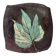 Decorative plate leaf signed