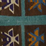 Vintage Turkish Oushak Rug Handwoven 125x140 cm