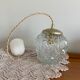 Vintage Origami glass pendant lamp