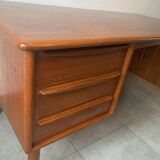 Danish Falster Teak Desk by Svend Madsen, 1960s