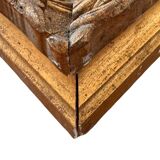 Old painting, portrait of a woman from the early 20th century.