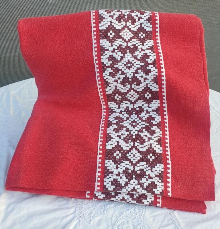 Vintage Basque tablecloth 210x280