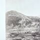 Gorge de la Têt, Pyrenees. Printed photo plate from 1937.