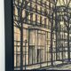 Bernard Buffet painting “Champs-Élysées and Arc de Triomphe” Print on t