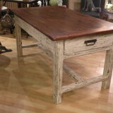 Farm table XIXth, in cherry