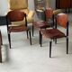 Ensemble de 4 chaises S83 Eugenio Gerli pour Tecno, fabriquées à Milan, Italie.