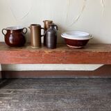 Shaker farm bench mid-19th century popular art Hudson Valley USA