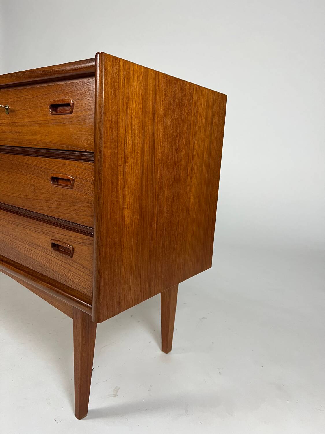 Vintage teak sideboard Bartels mid-century 60s design chest of drawers